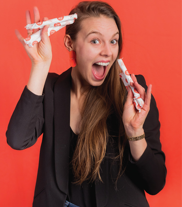 Claire Coder, Aunt Flow | Education Insider Magazine | School Tampons and Pads Provider of the Year