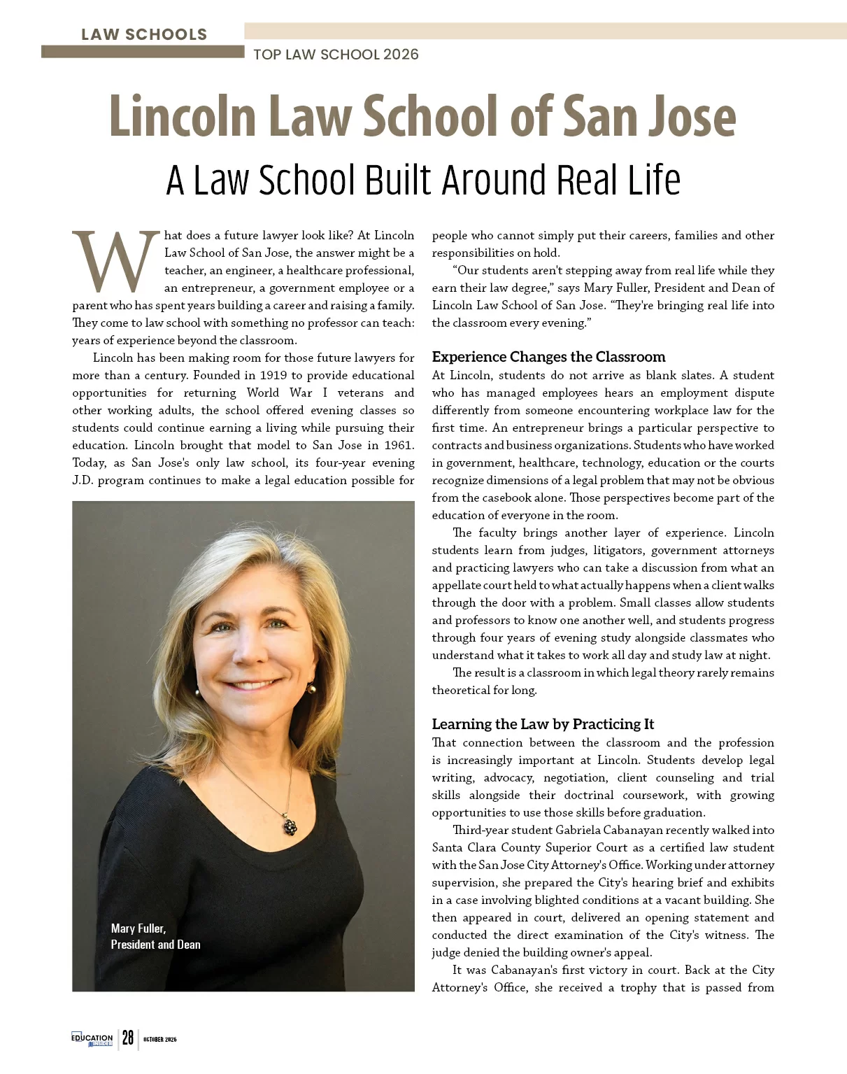 Law Schools | Education Insider Magazine