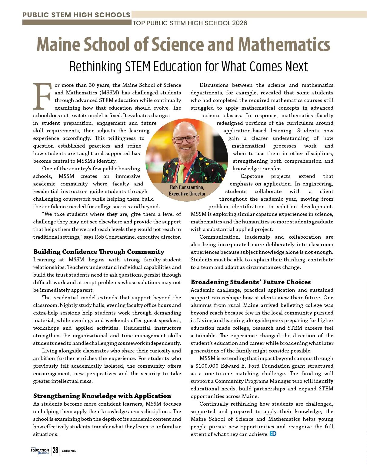 STEM Schools | Education Insider Magazine