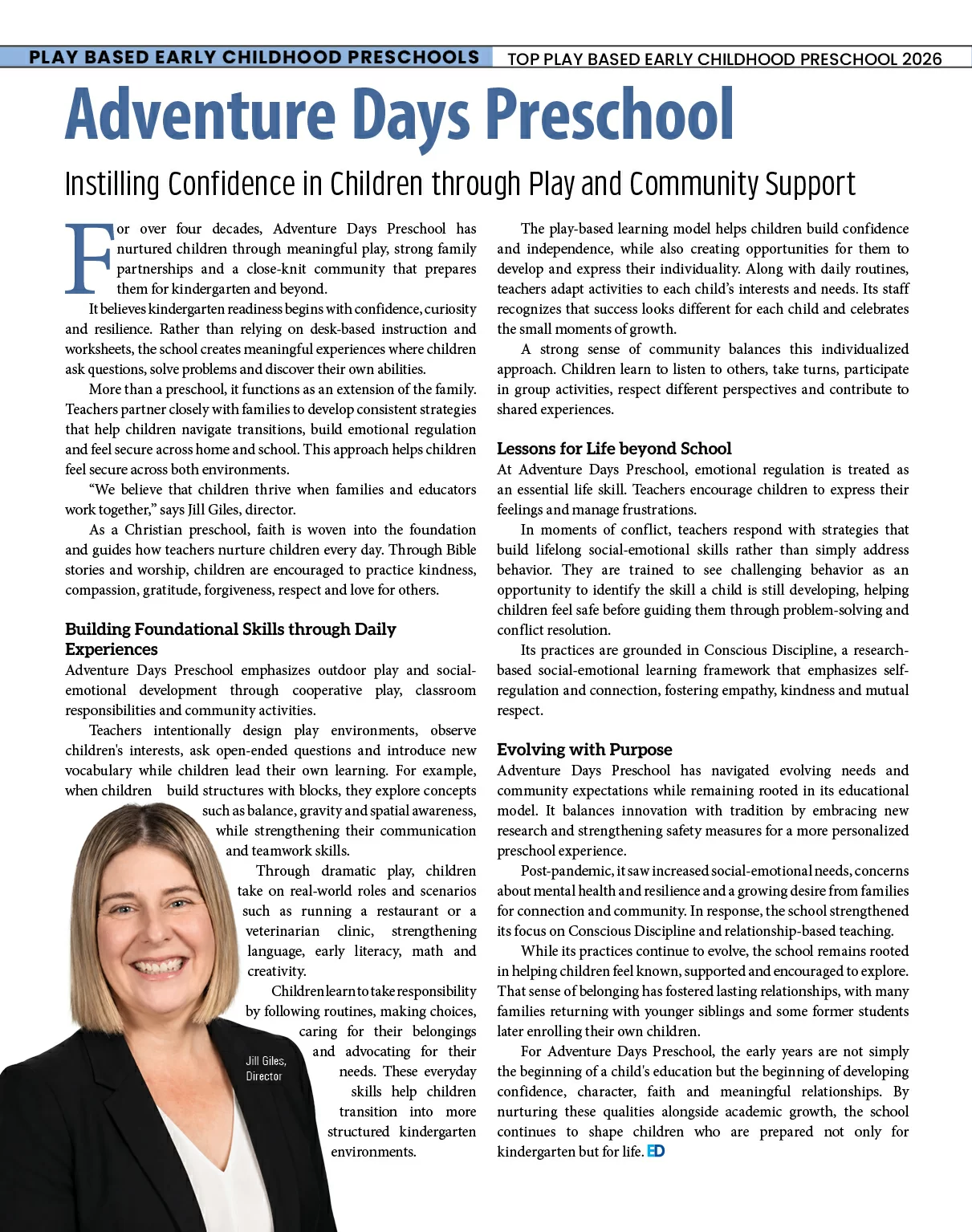 Pre-Schools | Education Insider Magazine