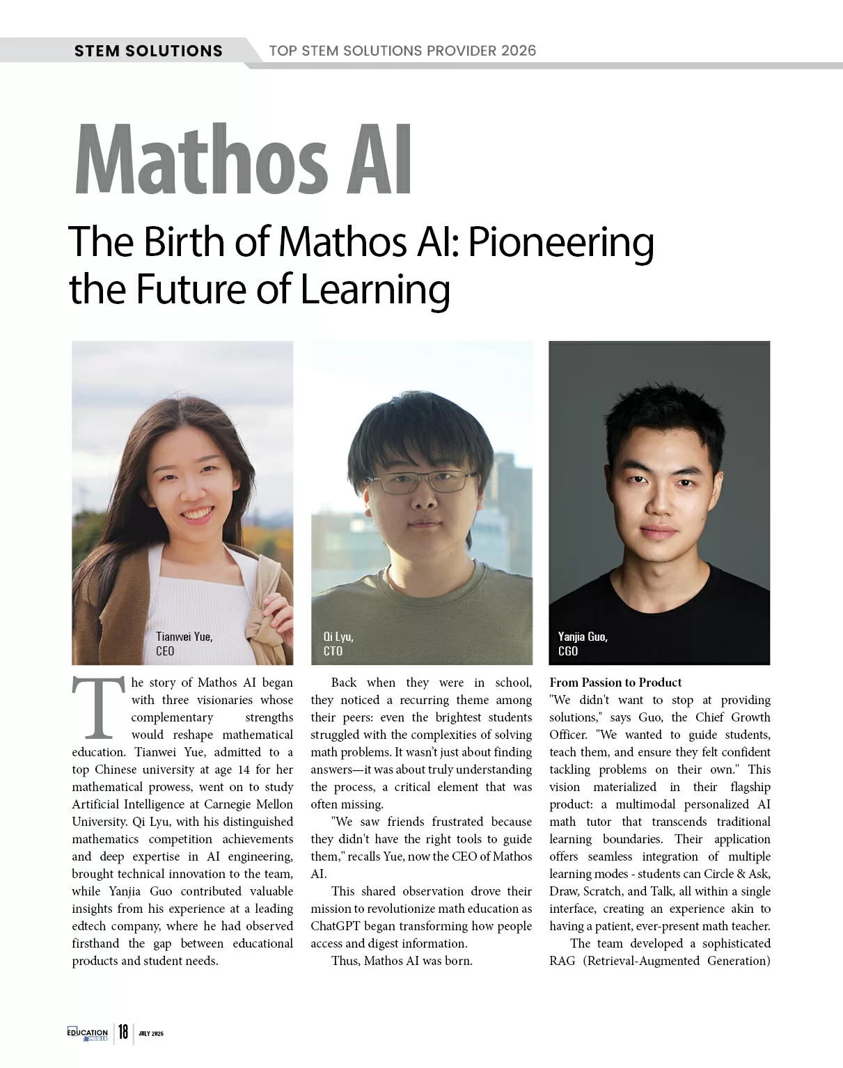 STEAM Services | Education Insider Magazine