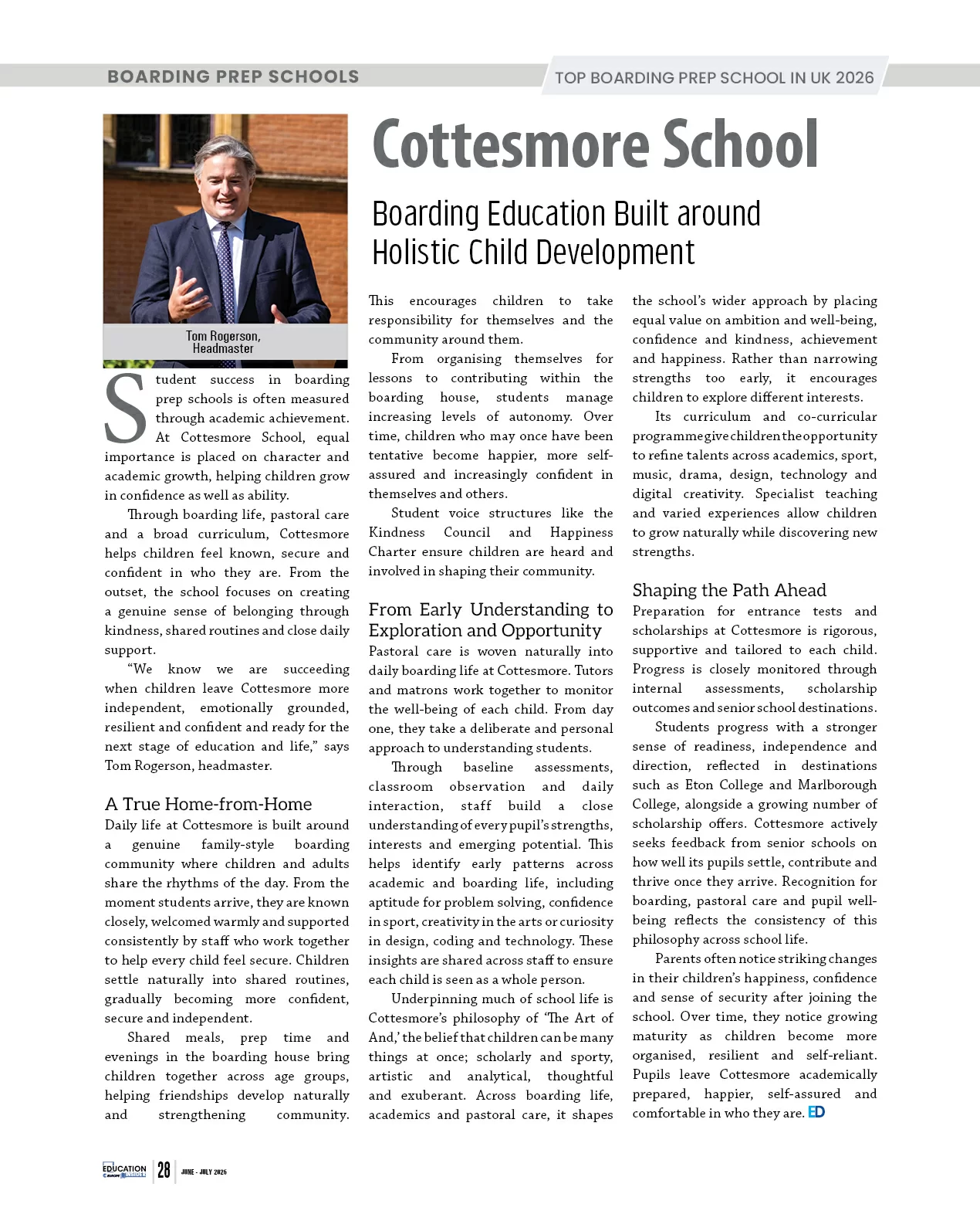 Preparatory Schools  | Education Insider Magazine