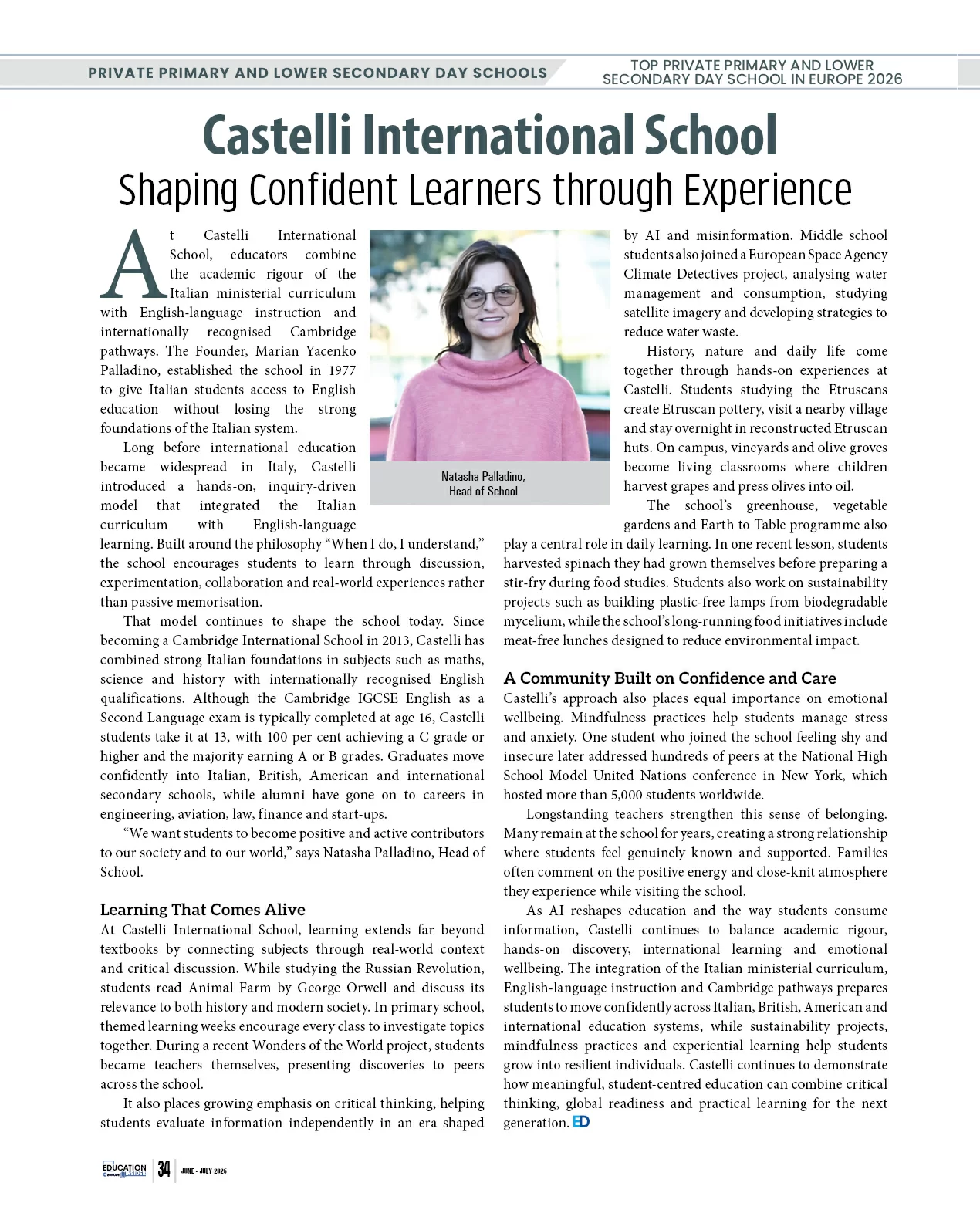 Primary School  | Education Insider Magazine