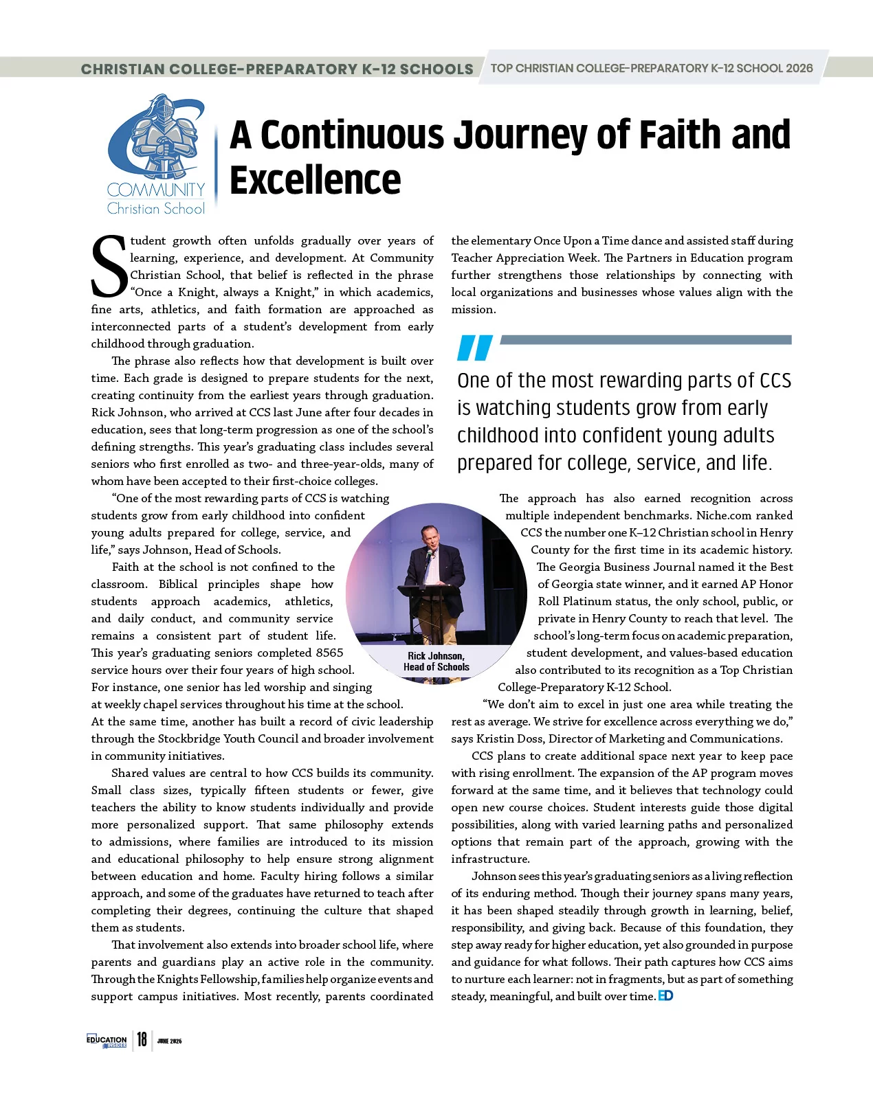 Christian Schools | Education Insider Magazine