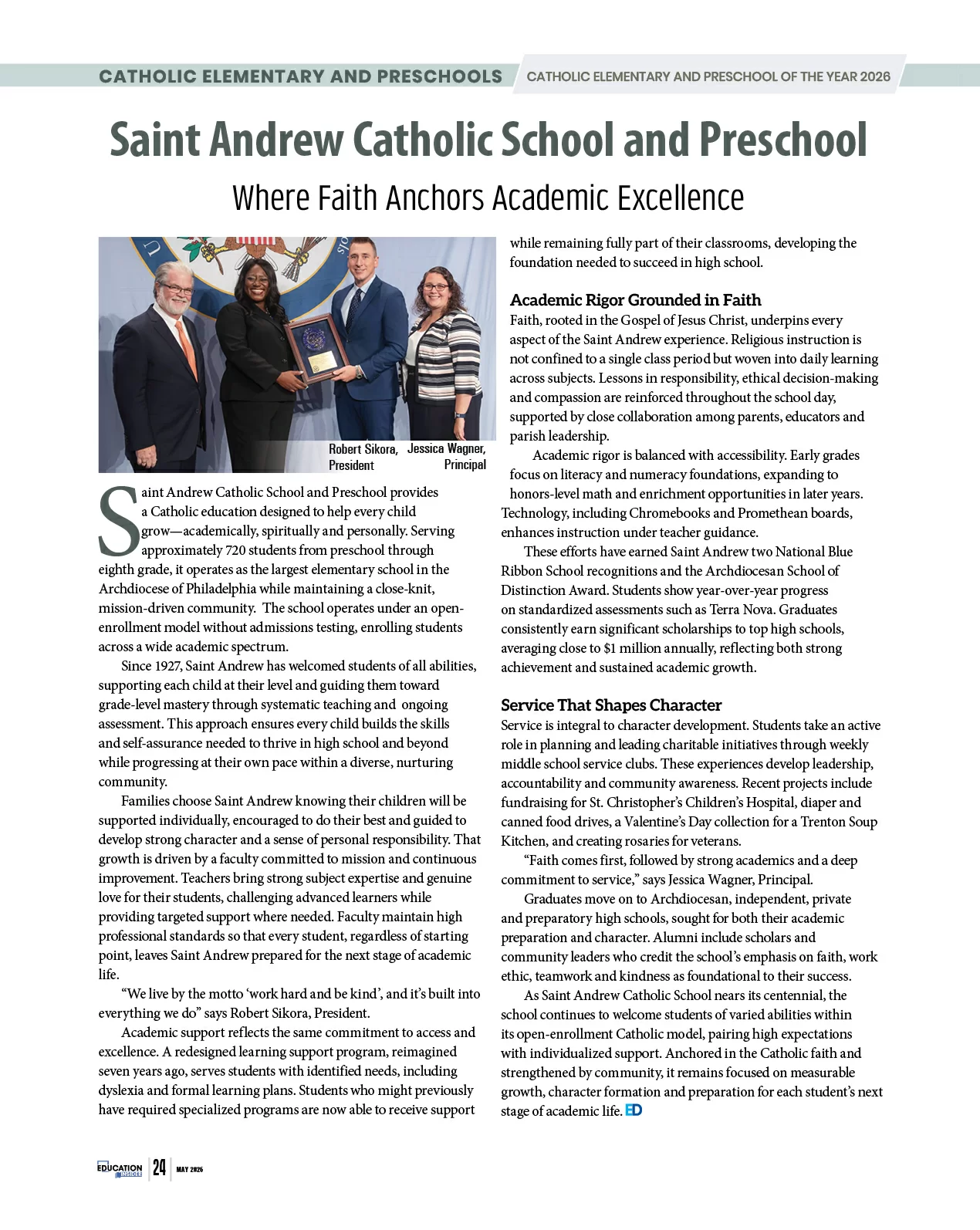 Catholic Schools | Education Insider Magazine