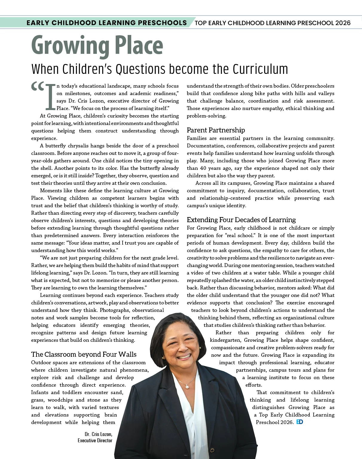 Pre-Schools | Education Insider Magazine