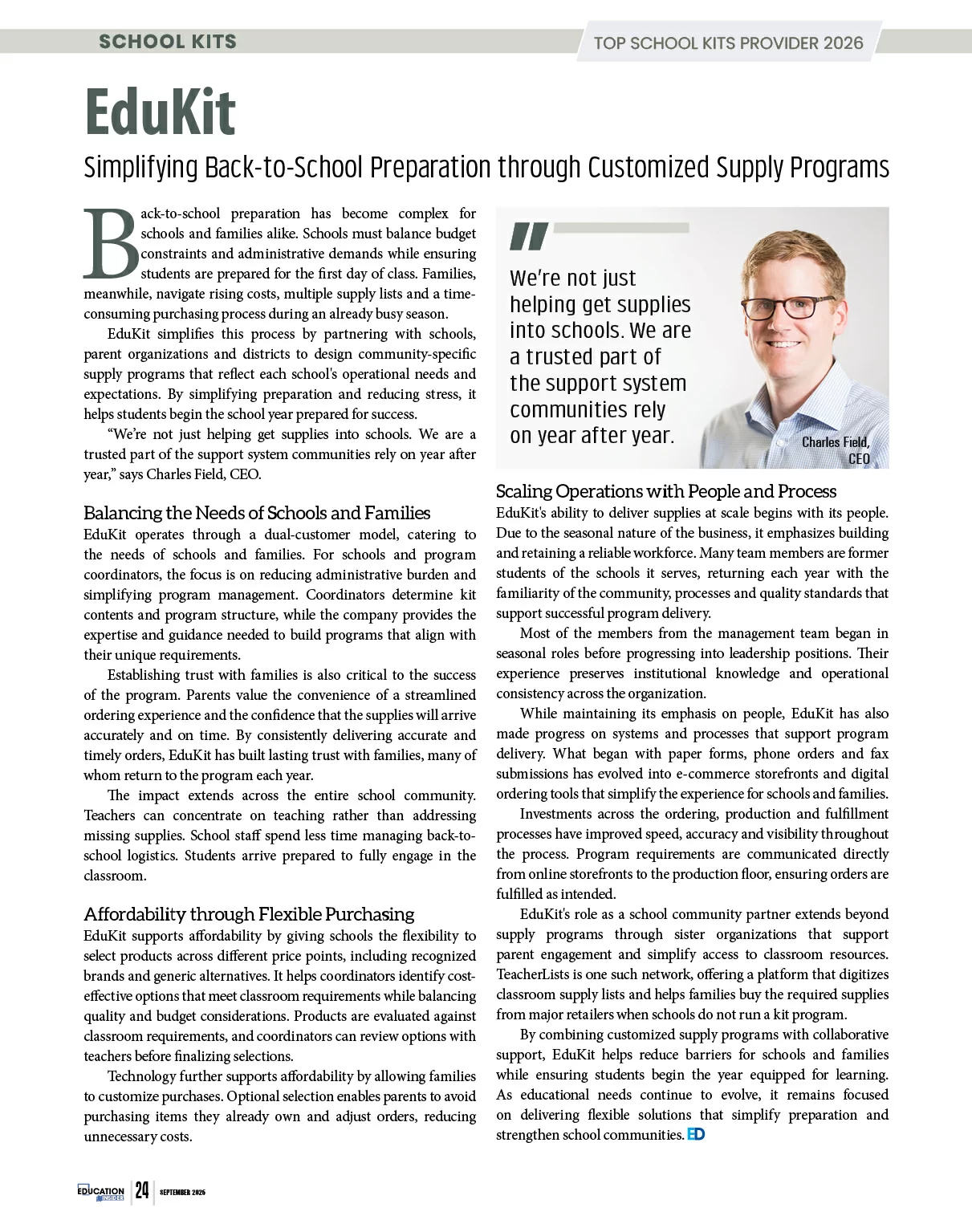 Products and Tools | Education Insider Magazine